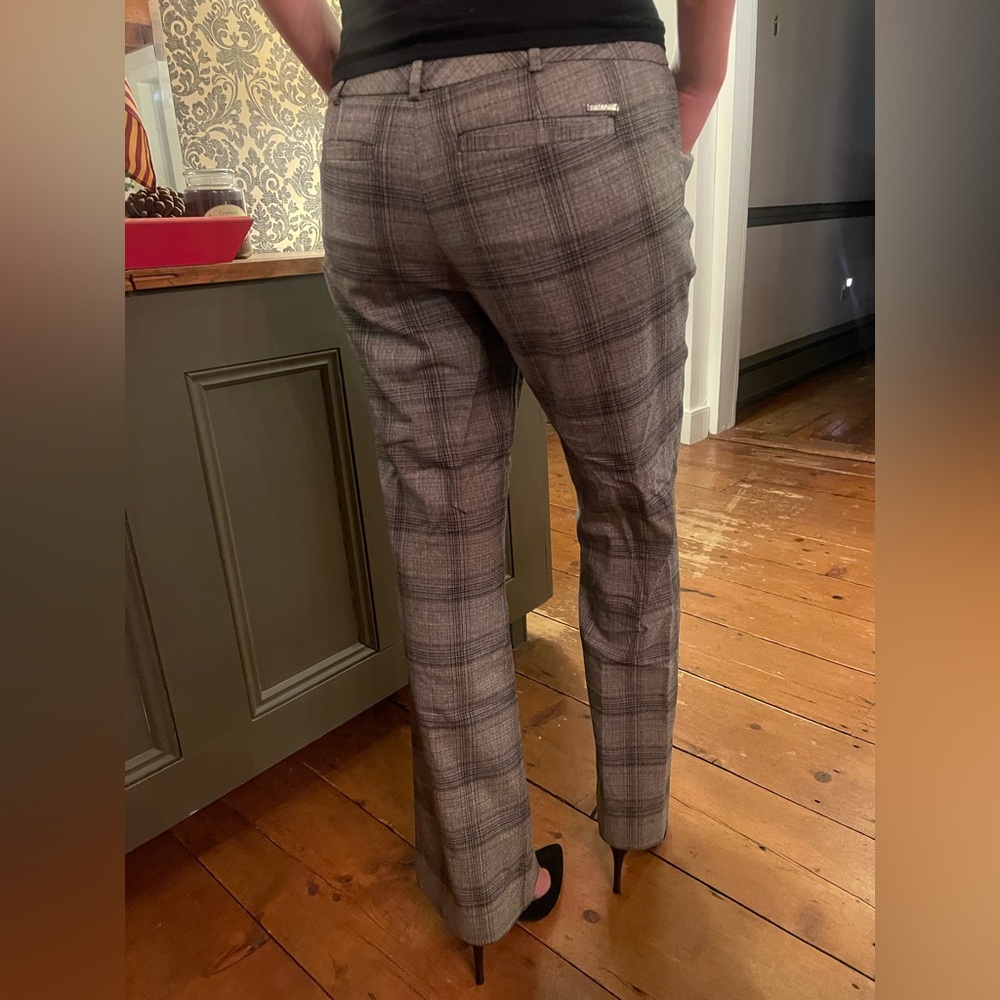 Plaid dress pants